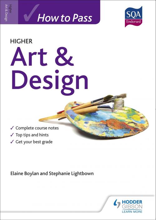 Cover of the book How to Pass Higher Art & Design by Elaine Boylan, Stephanie Lightbown, Hodder Education