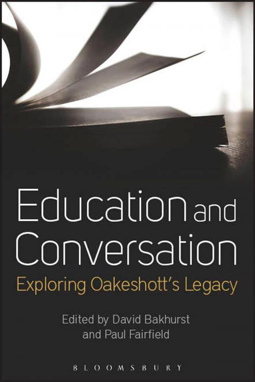 Cover of the book Education and Conversation by , Bloomsbury Publishing