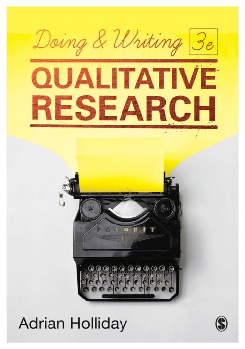 Cover of the book Doing & Writing Qualitative Research by Dr Adrian Holliday, SAGE Publications