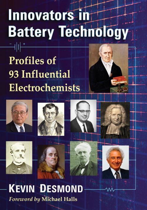 Cover of the book Innovators in Battery Technology by Kevin Desmond, McFarland & Company, Inc., Publishers