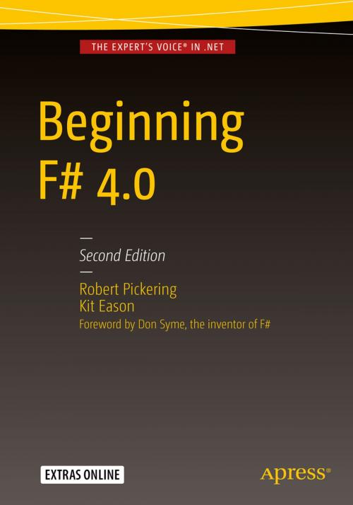 Cover of the book Beginning F# 4.0 by Robert Pickering, Kit Eason, Apress