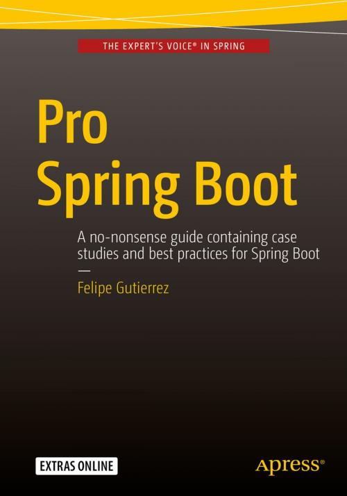 Cover of the book Pro Spring Boot by Felipe Gutierrez, Apress