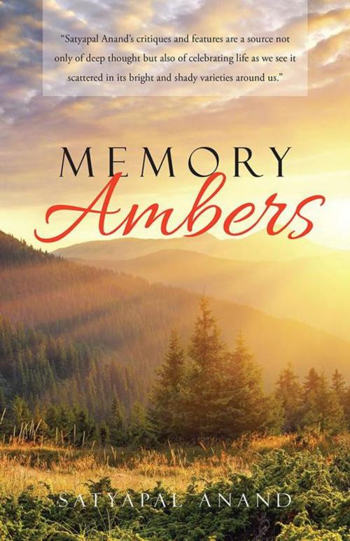 Cover of the book Memory Ambers by Satyapal Anand, Trafford Publishing