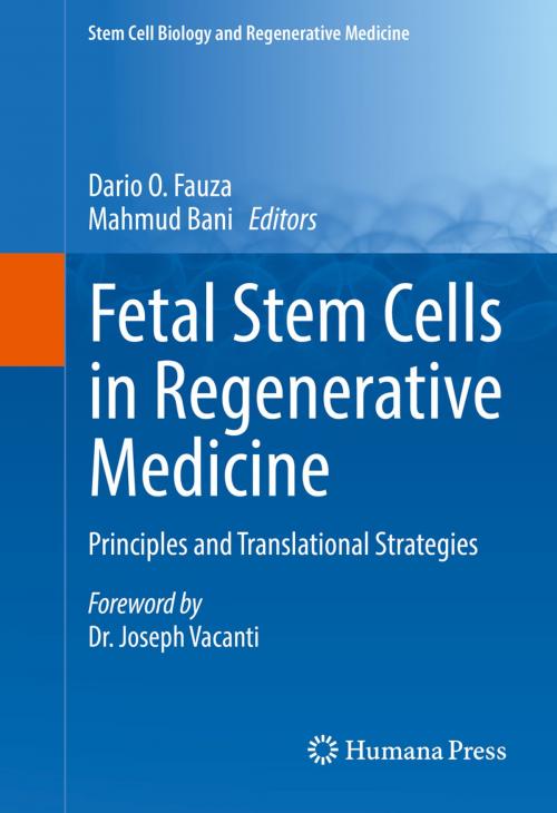 Cover of the book Fetal Stem Cells in Regenerative Medicine by , Springer New York
