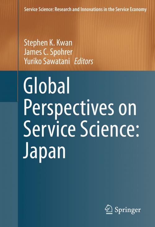 Cover of the book Global Perspectives on Service Science: Japan by , Springer New York