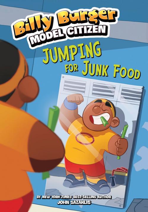 Cover of the book Jumping for Junk Food by John Sazaklis, Capstone