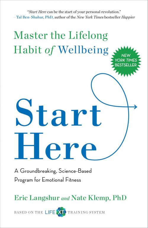 Cover of the book Start Here by Eric Langshur, Nate Klemp, Ph.D, Gallery Books