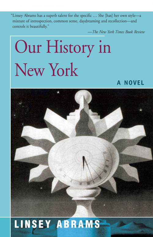 Cover of the book Our History in New York by Linsey Abrams, Open Road Distribution