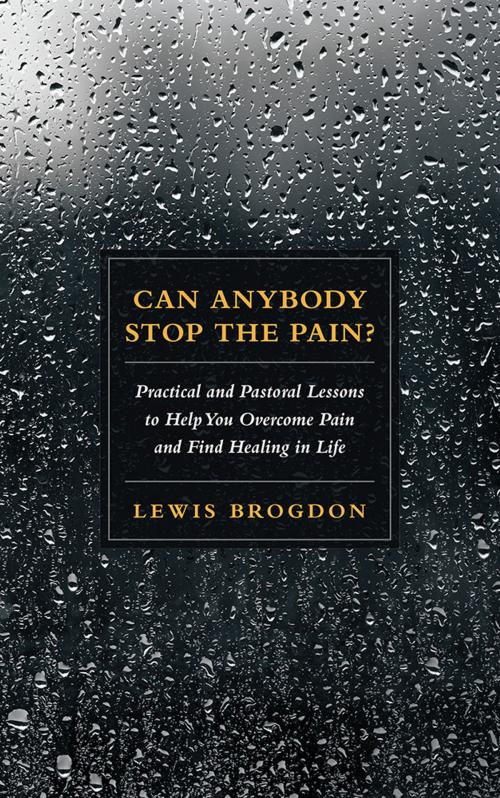 Cover of the book Can Anybody Stop the Pain? by Lewis Brogdon, WestBow Press