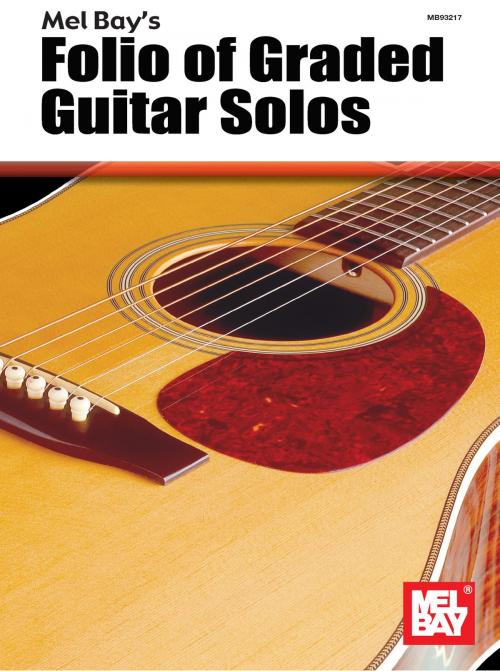 Cover of the book Folio of Graded Guitar Solos by Mel Bay, Mel Bay Publications, Inc.