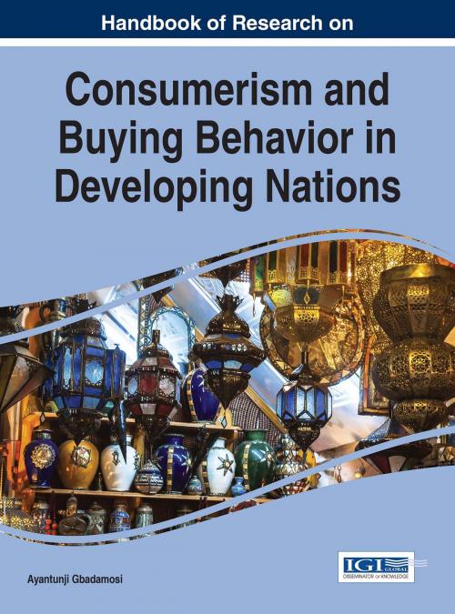 Cover of the book Handbook of Research on Consumerism and Buying Behavior in Developing Nations by , IGI Global