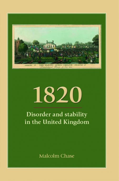 Cover of the book 1820 by Malcolm Chase, Manchester University Press