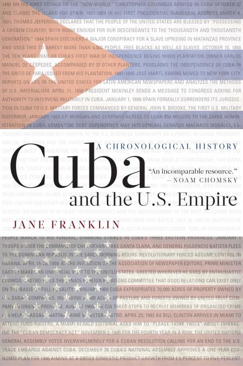Cover of the book Cuba and the U.S. Empire by Jane Franklin, Monthly Review Press