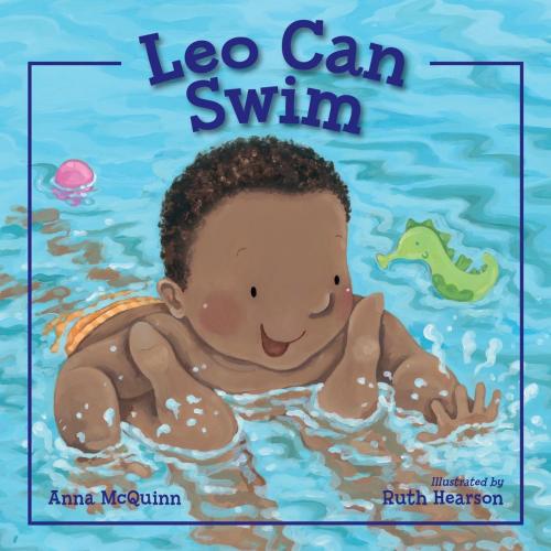 Cover of the book Leo Can Swim by Anna McQuinn, Charlesbridge