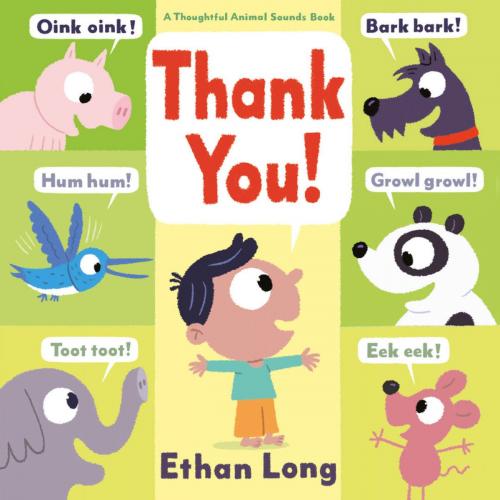 Cover of the book Thank You! by Ethan Long, ABRAMS