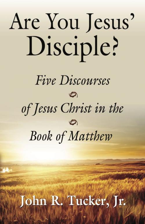 Cover of the book Are You Jesus' Disciple? Five Discourses of Jesus Christ in the Book of Matthew by John R. Tucker, Jr., BookLocker.com, Inc.