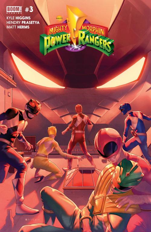 Cover of the book Mighty Morphin Power Rangers #3 by Kyle Higgins, Matt Herms, Triona Farrell, BOOM! Studios