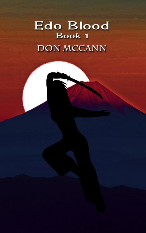 Cover of the book Edo Blood by Don McCann, Crimson Cloak Publishing