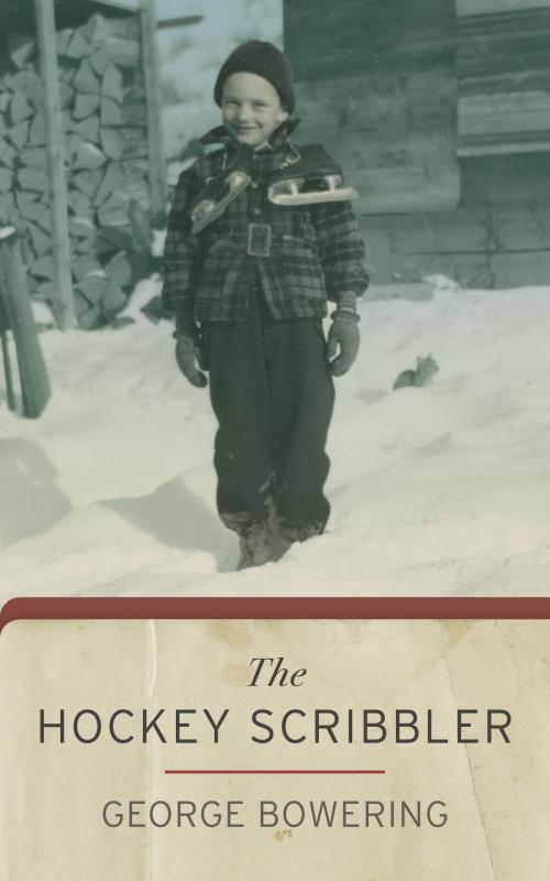 Cover of the book The Hockey Scribbler by George Bowering, ECW Press