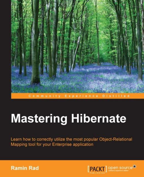 Cover of the book Mastering Hibernate by Ramin Rad, Packt Publishing