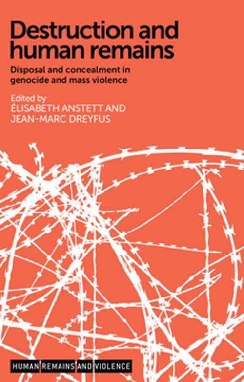 Cover of the book Destruction and human remains by , Manchester University Press