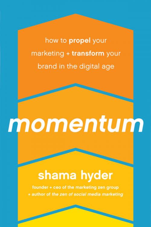 Cover of the book Momentum by Shama Hyder, BenBella Books, Inc.