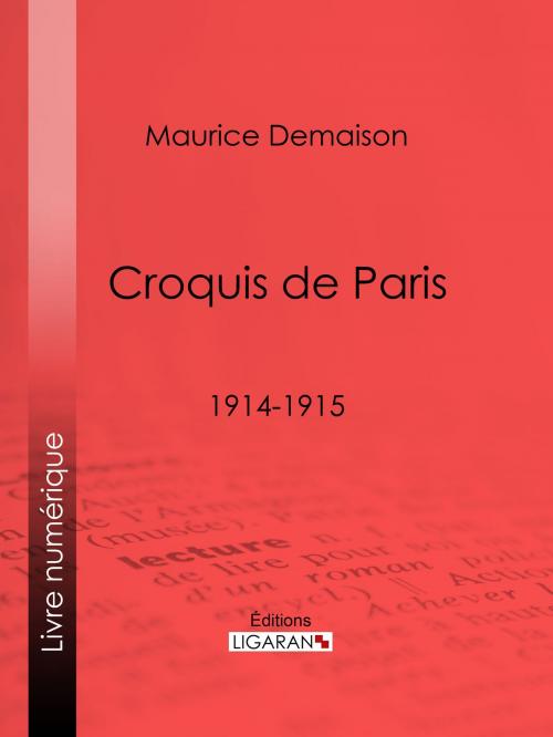 Cover of the book Croquis de Paris by Maurice Demaison, Henri de Régnier, Ligaran, Ligaran