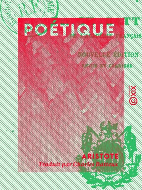 Cover of the book Poétique by Aristote, Collection XIX