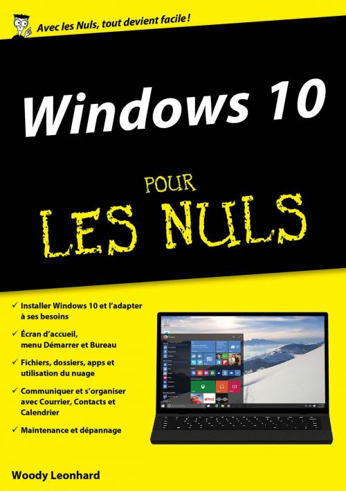 Cover of the book Windows 10 pour les Nuls mégapoche by Woody LEONHARD, edi8