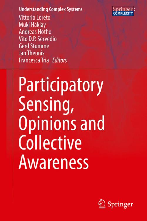 Cover of the book Participatory Sensing, Opinions and Collective Awareness by , Springer International Publishing