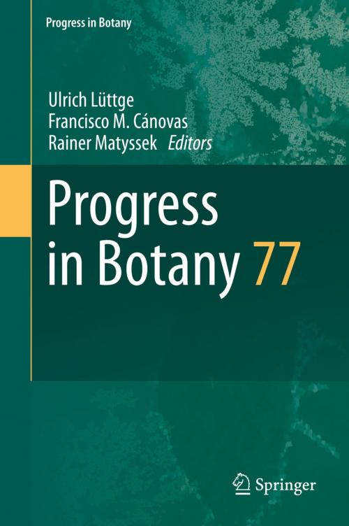Cover of the book Progress in Botany 77 by , Springer International Publishing