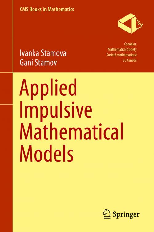 Cover of the book Applied Impulsive Mathematical Models by Ivanka Stamova, Gani Stamov, Springer International Publishing