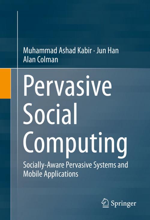 Cover of the book Pervasive Social Computing by Muhammad Ashad Kabir, Jun Han, Alan Colman, Springer International Publishing
