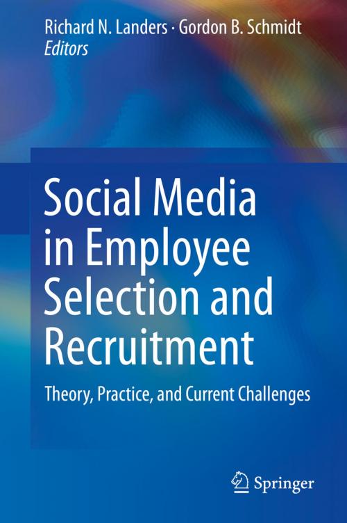 Cover of the book Social Media in Employee Selection and Recruitment by , Springer International Publishing