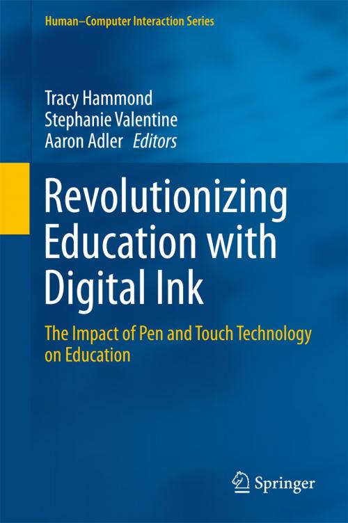 Cover of the book Revolutionizing Education with Digital Ink by , Springer International Publishing
