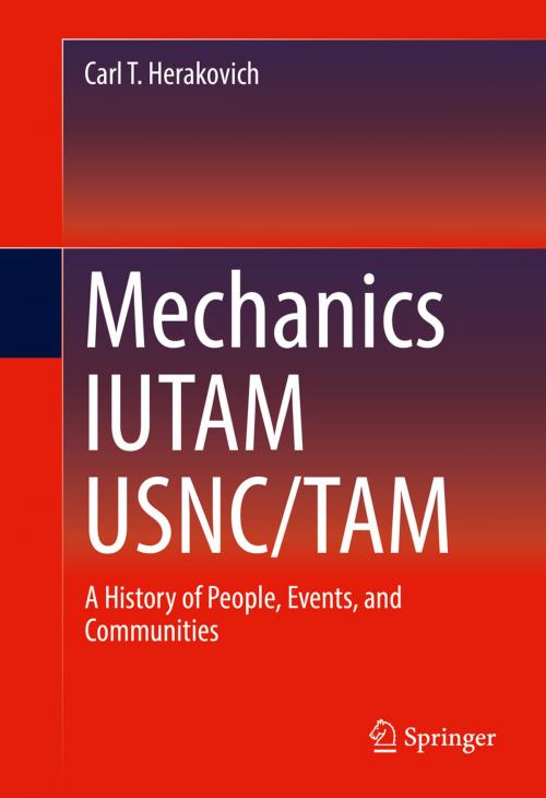 Cover of the book Mechanics IUTAM USNC/TAM by Carl T. Herakovich, Springer International Publishing