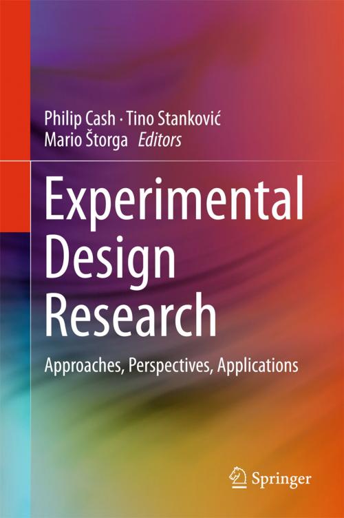 Cover of the book Experimental Design Research by , Springer International Publishing