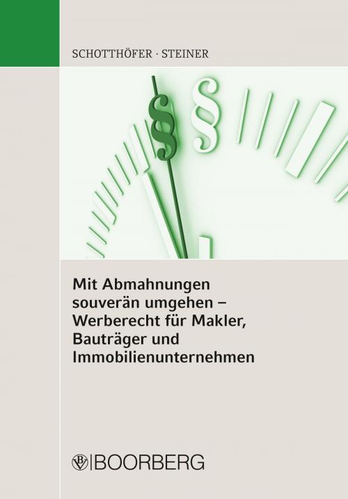 Cover of the book Mit Abmahnungen souverän umgehen by Peter Schotthöfer, Florian Steiner, Richard Boorberg Verlag