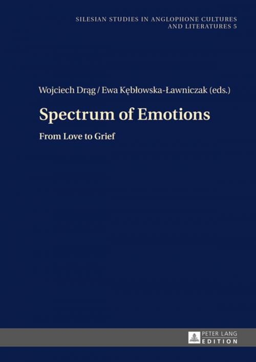 Cover of the book Spectrum of Emotions by , Peter Lang