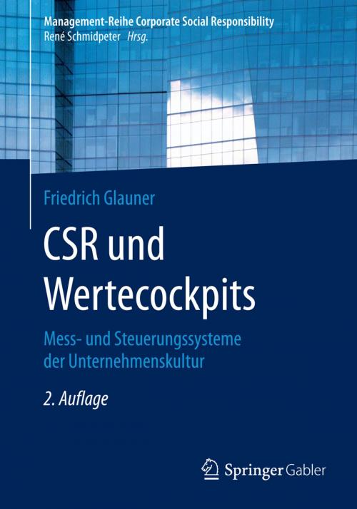Cover of the book CSR und Wertecockpits by Friedrich Glauner, Springer Berlin Heidelberg