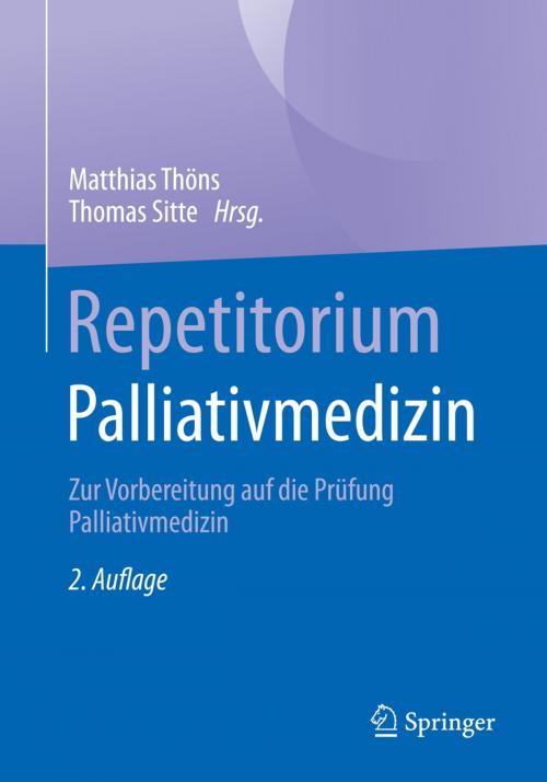Cover of the book Repetitorium Palliativmedizin by , Springer Berlin Heidelberg