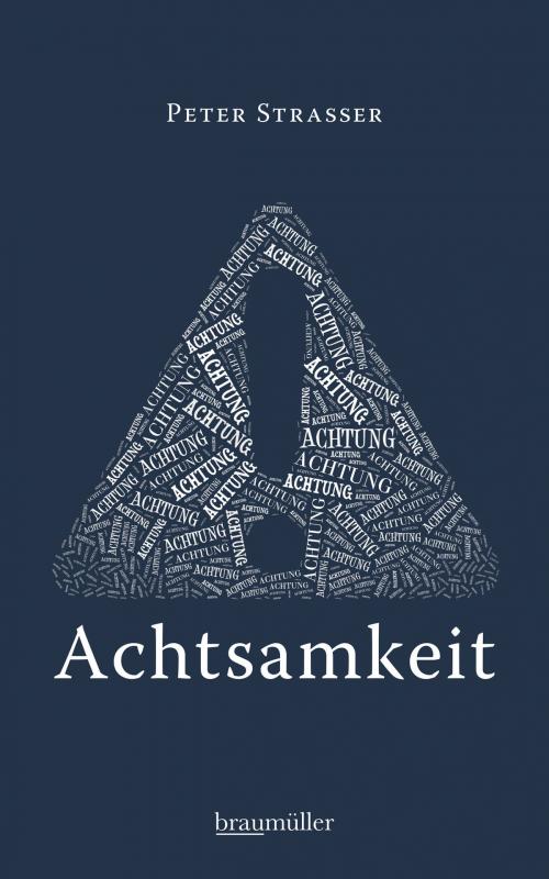 Cover of the book Achtung Achtsamkeit by Peter Strasser, Braumüller Verlag