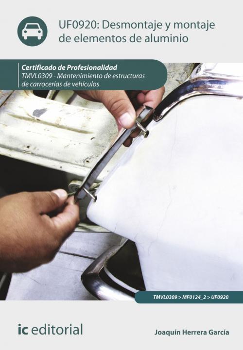 Cover of the book Desmontaje y montaje de elementos de aluminio by Joaquín Herrera García, IC Editorial
