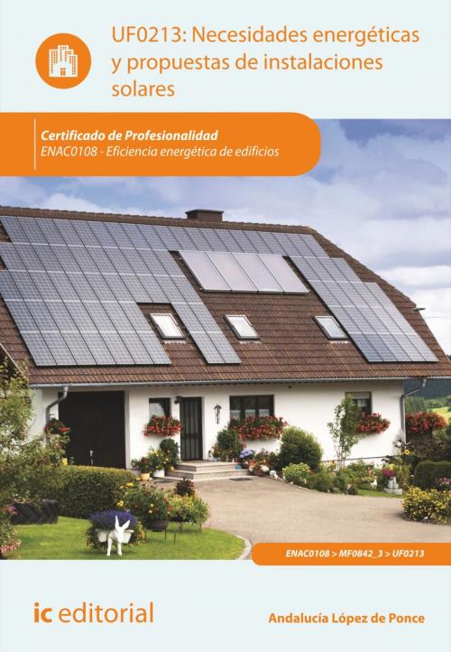Cover of the book Necesidades energéticas y propuestas de instalaciones solares by Bernabé Jiménez Padilla, IC Editorial