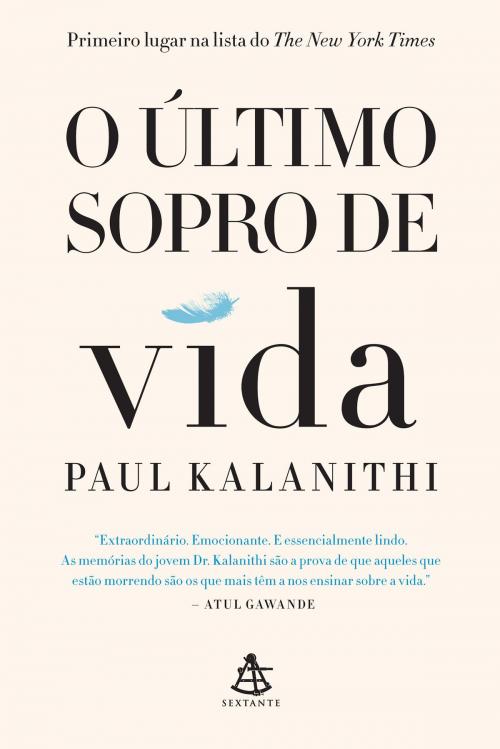 Cover of the book O último sopro de vida by Paul Kalanithi, Sextante