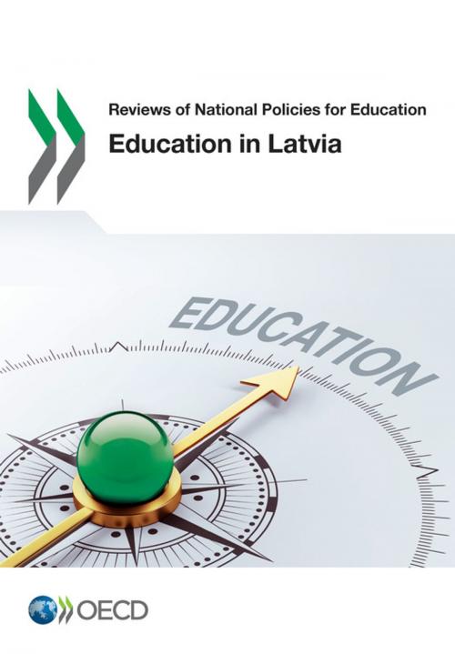Cover of the book Education in Latvia by Collectif, OECD