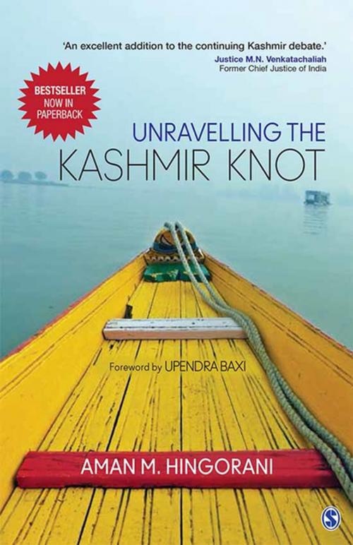 Cover of the book Unravelling the Kashmir Knot by Aman M. Hingorani, SAGE Publications