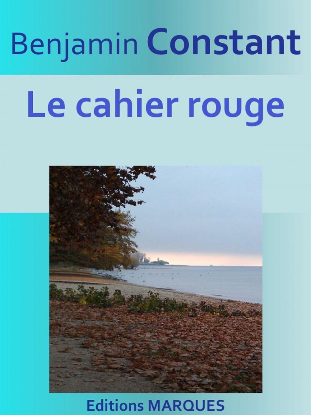 Big bigCover of Le cahier rouge
