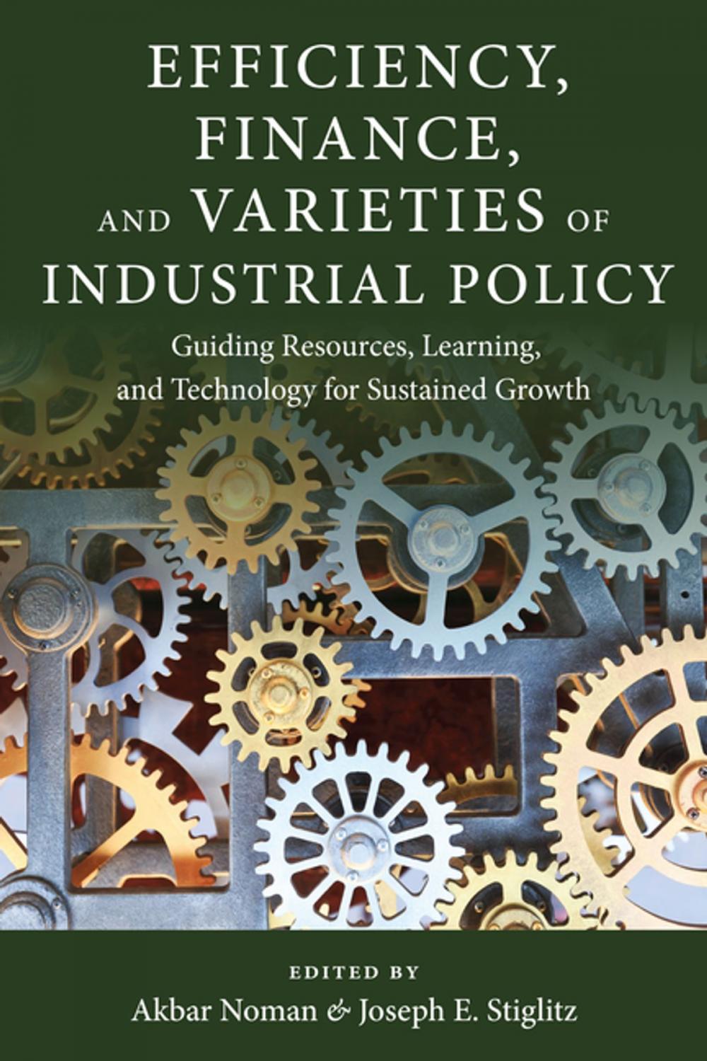 Big bigCover of Efficiency, Finance, and Varieties of Industrial Policy