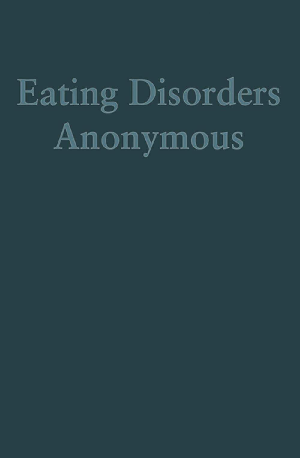 Big bigCover of Eating Disorders Anonymous